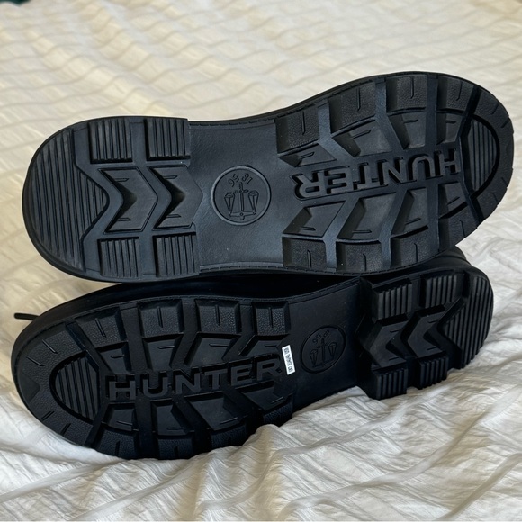 NWT Hunter Rebel Explorer black boots women’s 9 - Picture 10 of 10
